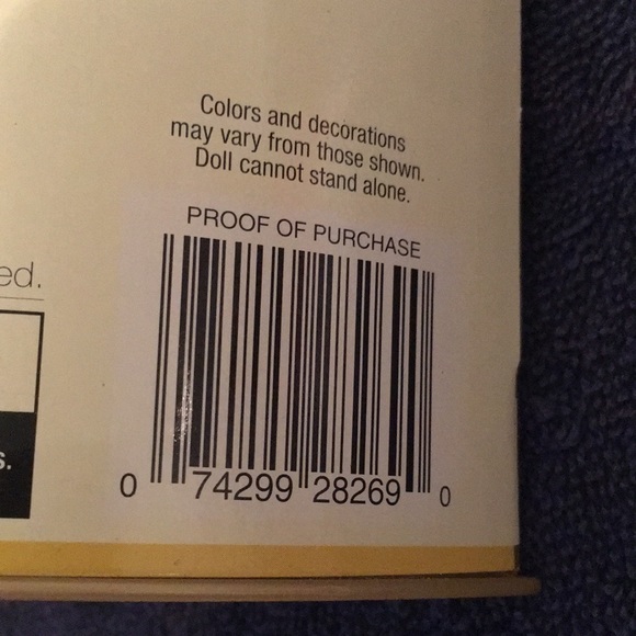 Brand ~ Mattel Barbie  Color ~ Gold, Silver and White - Picture 7 of 9